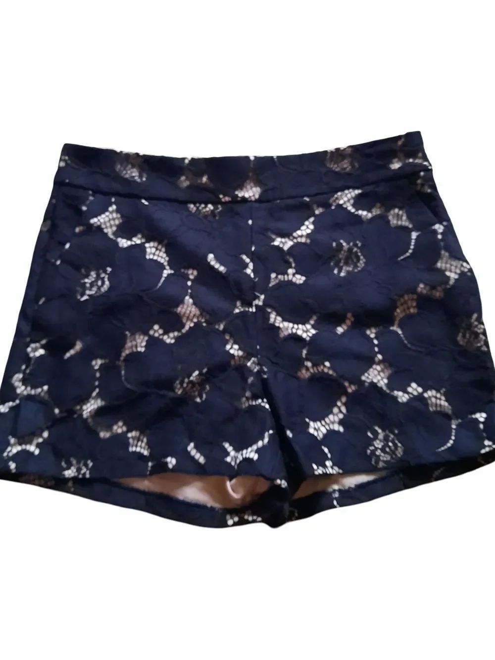 Express Lace Overlay Shorts